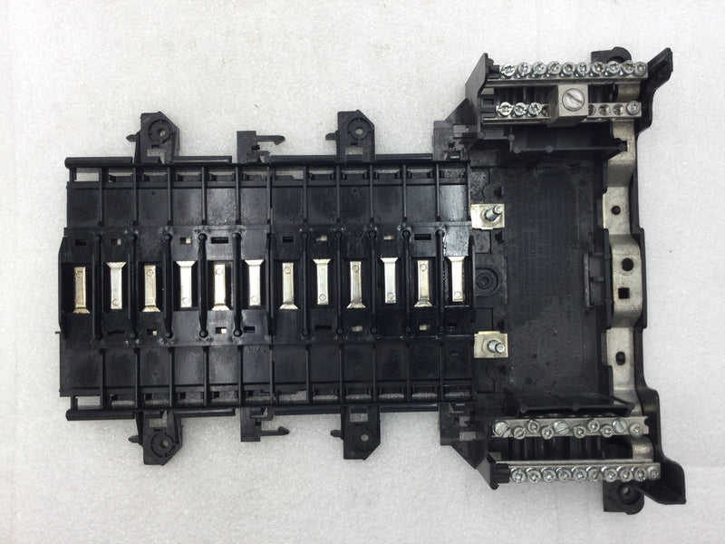 Square D QO124M125RB 125 Amp 12 Space/24 Circuit 120/240 VAC Load Center Guts Only 9" x 13"