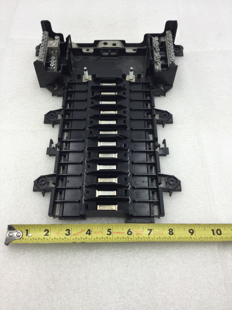 Square D QO124M125RB 125 Amp 12 Space/24 Circuit 120/240 VAC Load Center Guts Only 9" x 13"