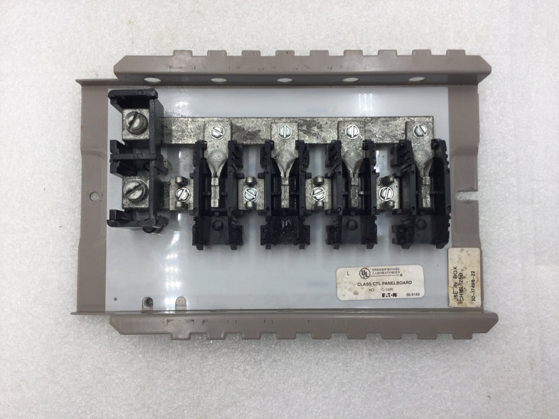 Eaton CH16L125B 125 Amp 8 Space/16 Circuit 120/240 VAC Load Center Guts Only 6" X 9.5"