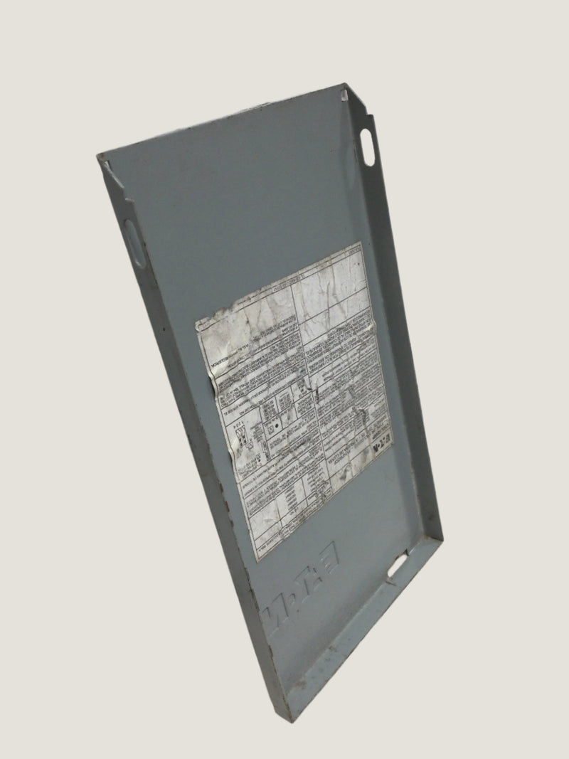 Eaton CH2L125RP Panel Cover/Door Only 125 Amp 120/240V Nema 3R 11 5/8" x 6 1/2"