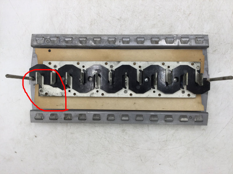 ITE 12 Space 28 Circuit Guts Only No Lugs 6.5" x 13 "