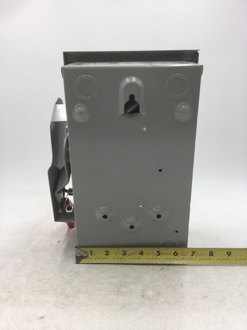 Siemens HNF361(G) 30 Amp 600V Nema 1 Non Fused Safety Switch