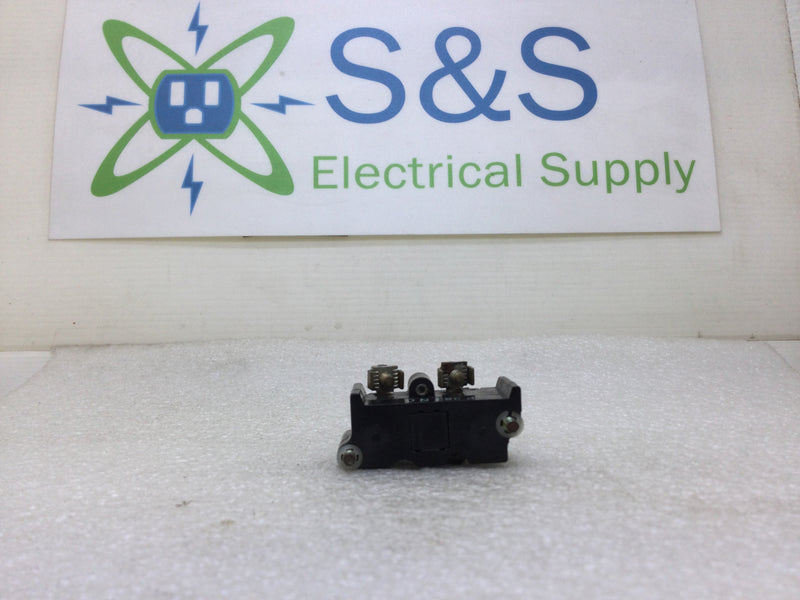 Lot of 2 Cutler-Hammer/Eaton E30KLA2 Contact Block with 1 NC Contact 10 Amp 600 VAC Max