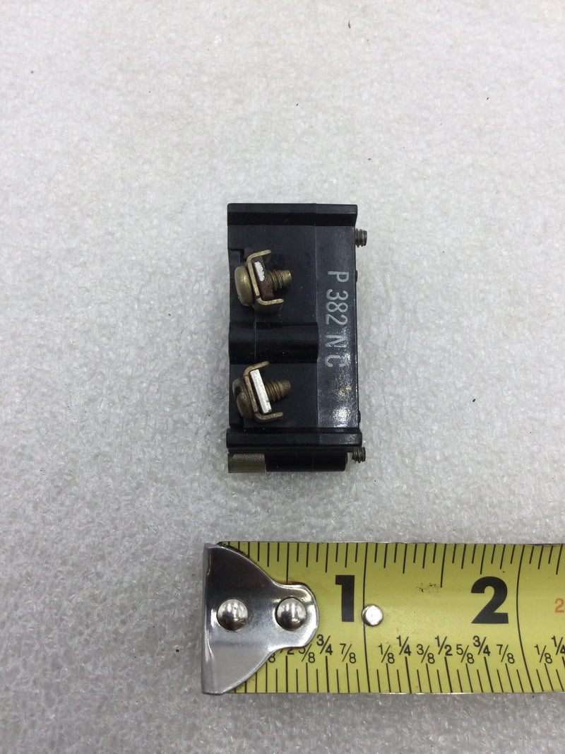 Lot of 2 Cutler-Hammer/Eaton E30KLA2 Contact Block with 1 NC Contact 10 Amp 600 VAC Max