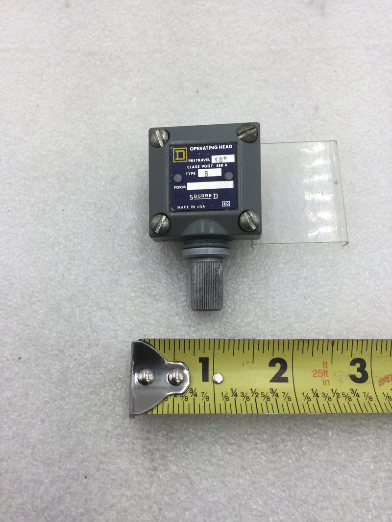 Square D 9007B Limit Switch Operating Head Series A Type B