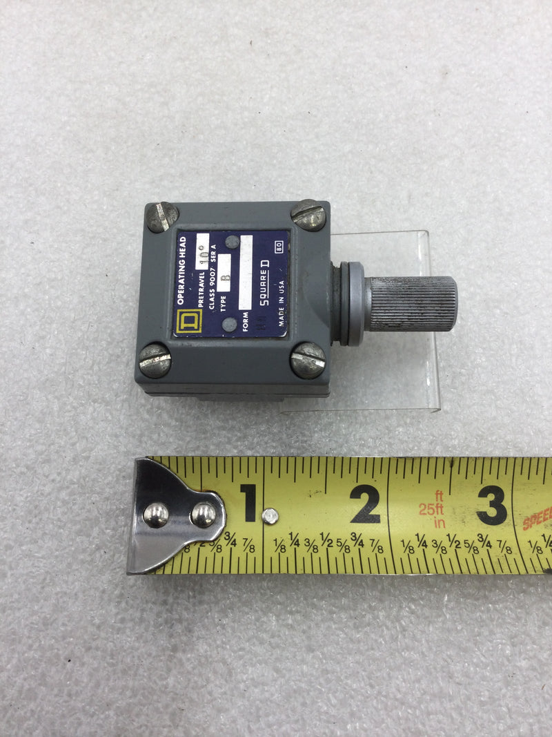 Square D 9007B Limit Switch Operating Head Series A Type B