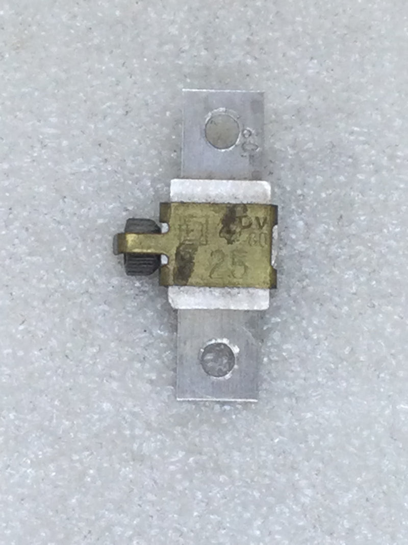 Square D B25 Overload Relay Thermal Unit