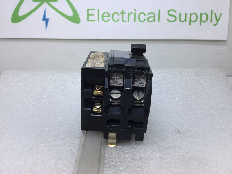 Square D QO2301021 2 Pole 30 Amp 120 Volt Shunt Trip Plug In Circuit Breaker QO230-1021