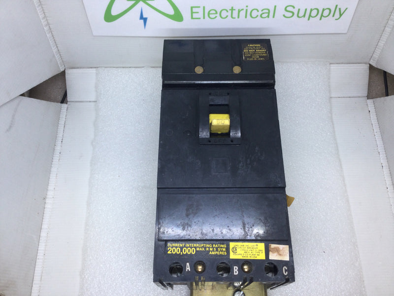 Square D IF34090 90 Amp 3 Pole 3 Phase 480 VAC I Line Circuit Breaker