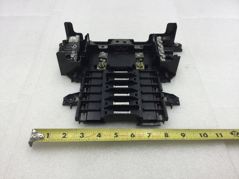 Square D QO112L125GRB 125 Amp 6 Space/12 Circuit 120/240 VAC Load Center Guts Only 10" X 8.5"