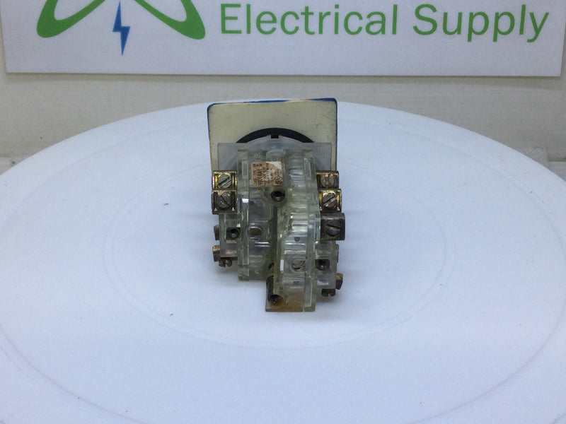 Schneider Electric 9001 KA-1 SERIES G Contact Block Assembly w/ Selector Switch