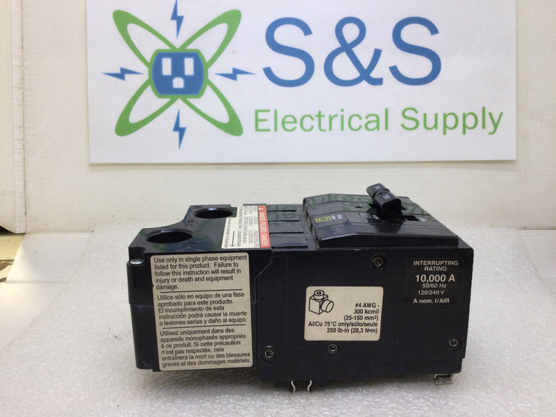 Square D QO2200 200 Amp 2 Pole 120/240V Plug on Circuit Breaker