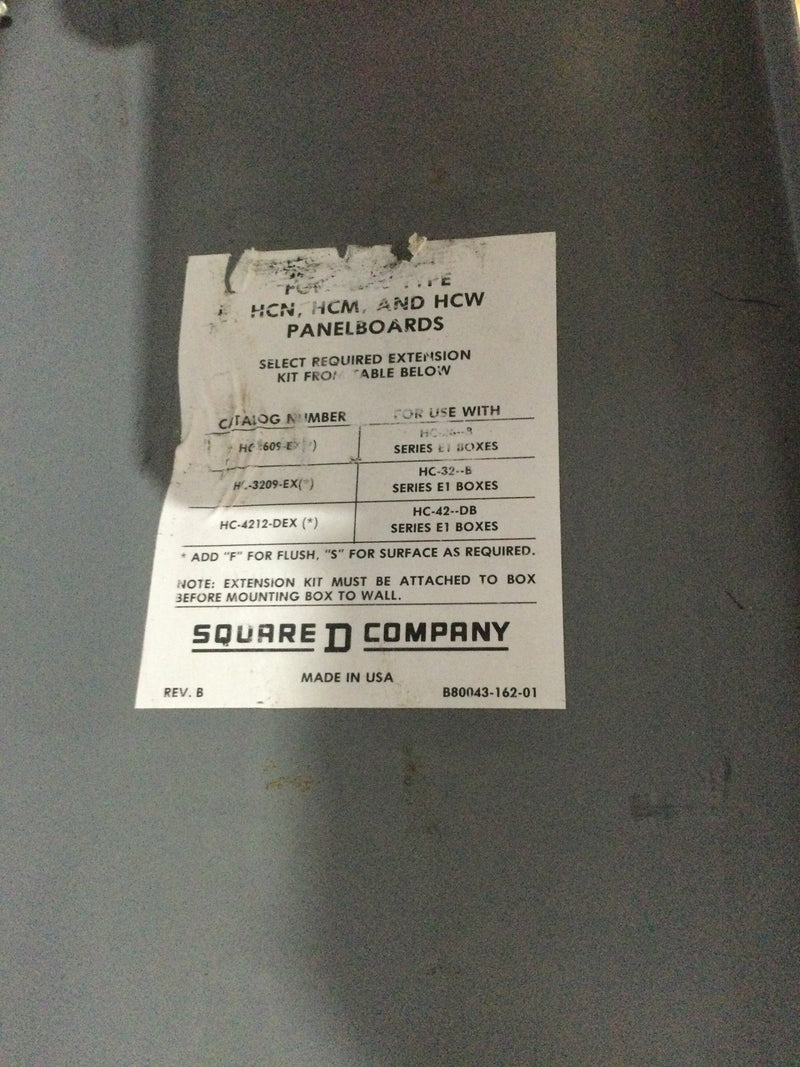 Square D HCW04398C 800 Amp I-Line Breaker Panel