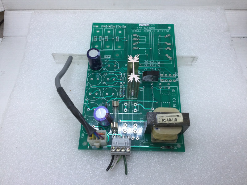 United Power Corp. 10002.PCB Rev 2 Power Supply Board PC40-110 PLT56-32