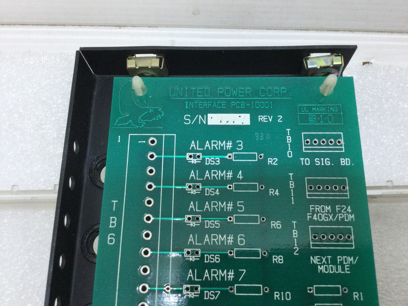 United Power Corp. PCB-10001 Interface PCB Circuit Board Rev 2