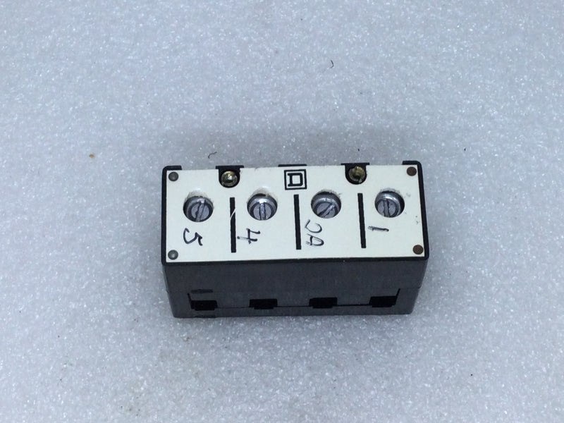 Square D 6275 Terminal Block 4-Pole