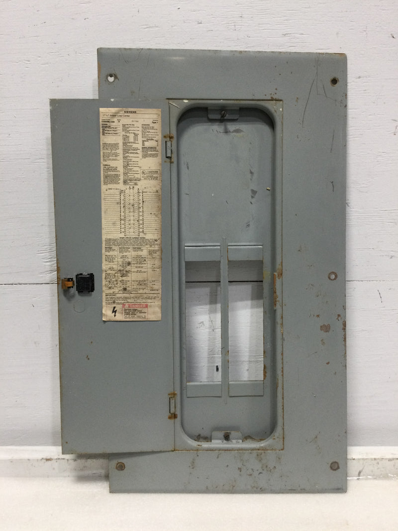 Siemens/ITE G2040ML1200 20 Space 40 Circuit 200 Amp 120/240V Cover/Door and Dead Front Only 28 1/4" x 15 1/2"