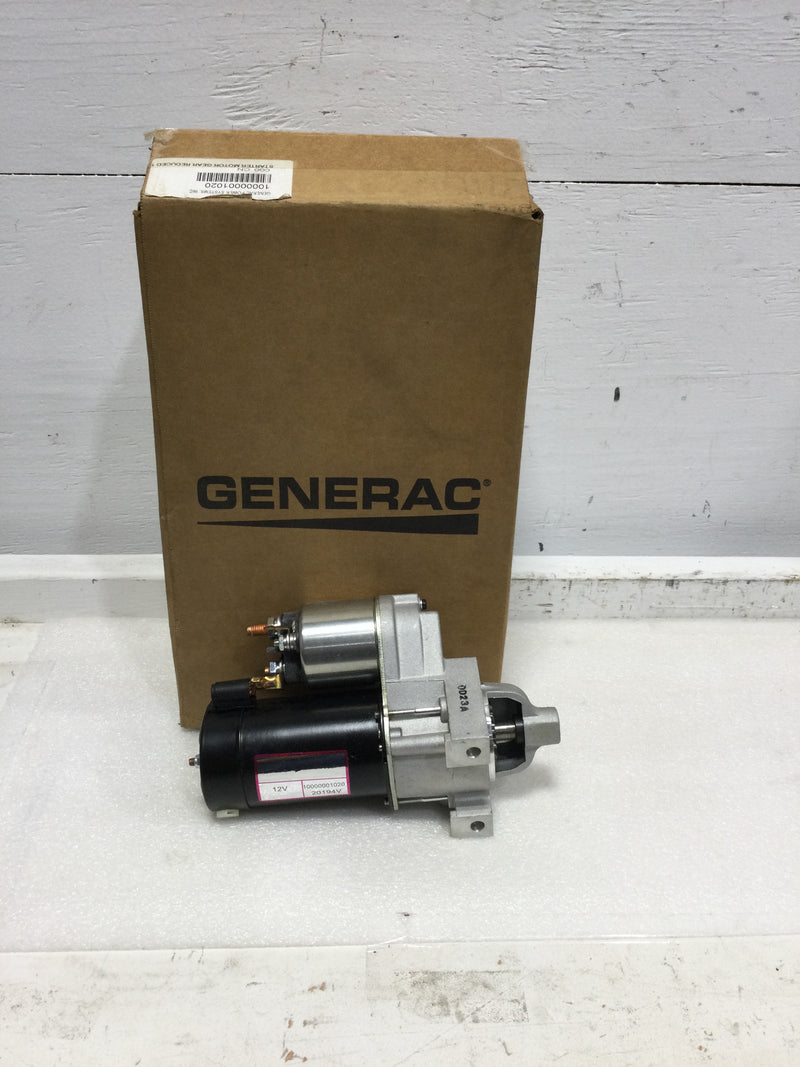 Generac 10000001020 Starter Motor Gear Reduced 1KW 12V