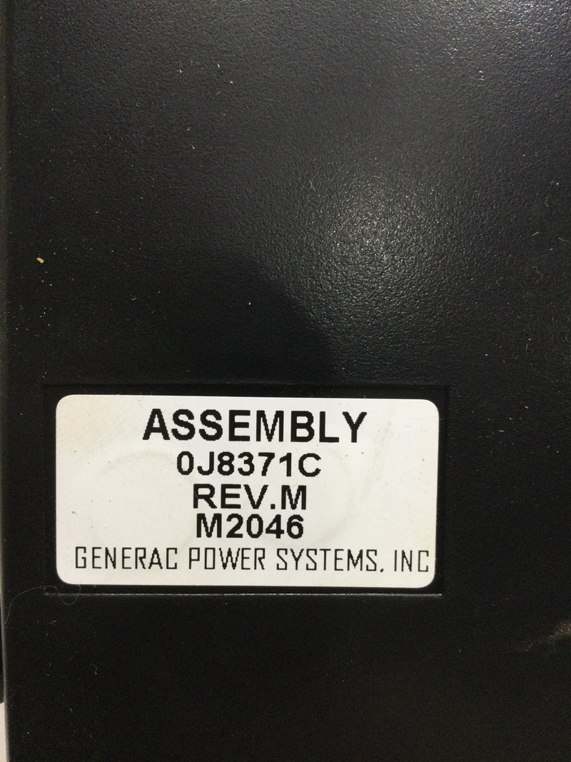 Generac Control Assembly 0J8371C REV. M Evolution Series 2 Accessory Ports OEM Generac Control Board