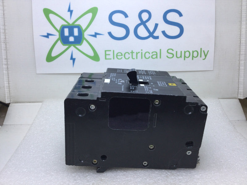 Square D EDB34040SA 40 Amp 3 Pole 480Y/277V Bolt on Circuit Breaker w/Shunt Trip