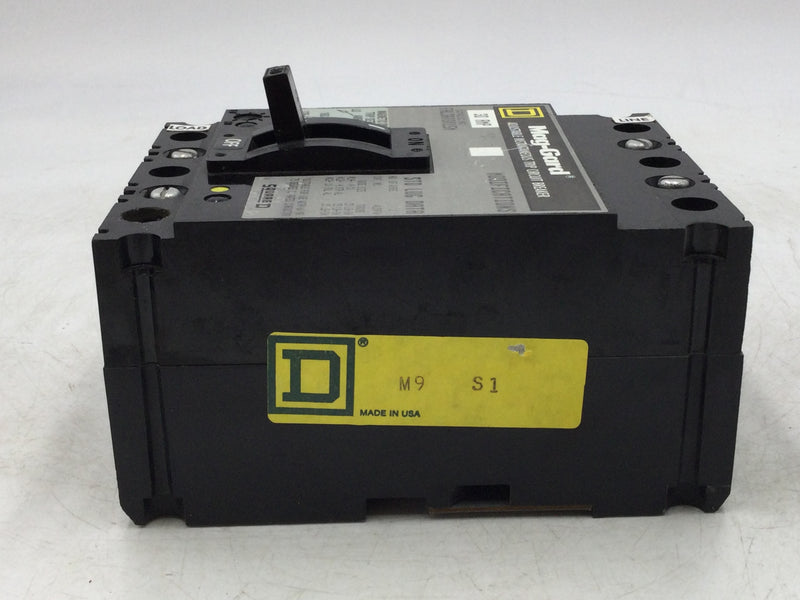 Square D FHL3603015M 30 Amp 3 Pole 600Vac Mag-Gard Circuit Breaker