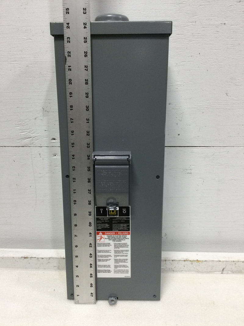 Square D QOM22225NRB Circuit Breaker Enclosure Series SO1 225 Amp 120/240V 3R Enclosure