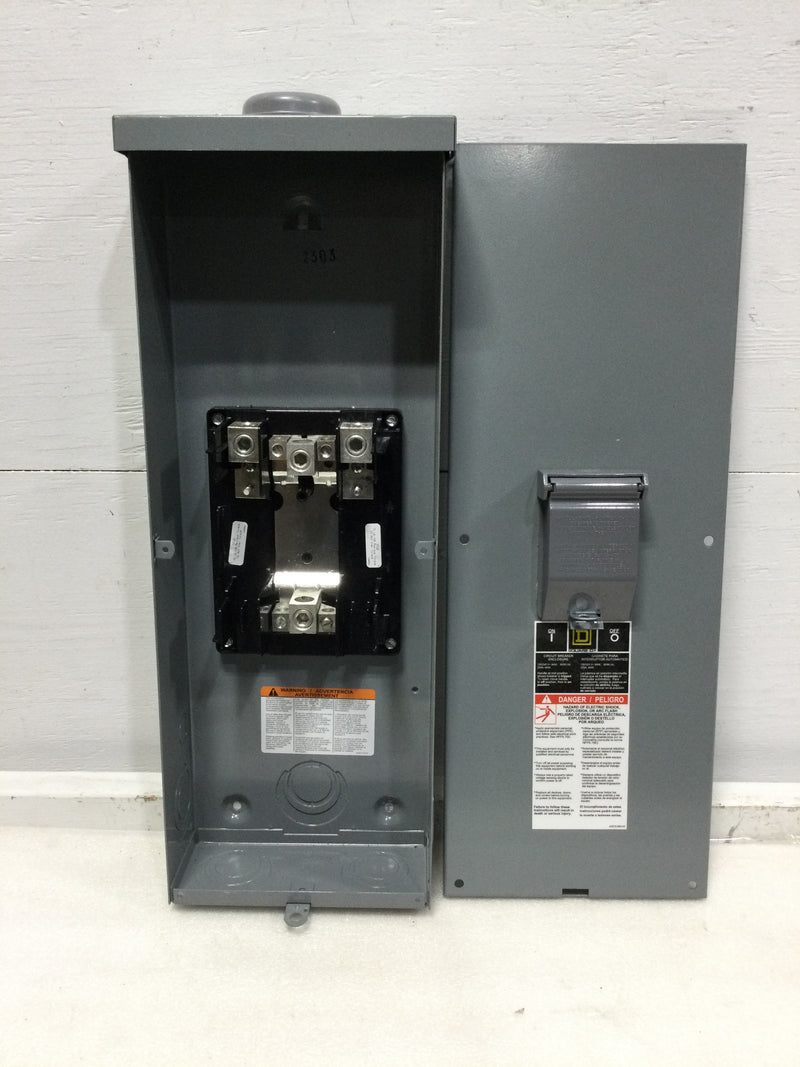 Square D QOM22225NRB Circuit Breaker Enclosure Series SO1 225 Amp 120/240V 3R Enclosure