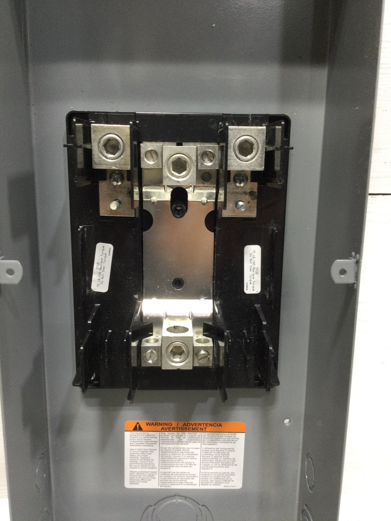 Square D QOM22225NRB Circuit Breaker Enclosure Series SO1 225 Amp 120/240V 3R Enclosure