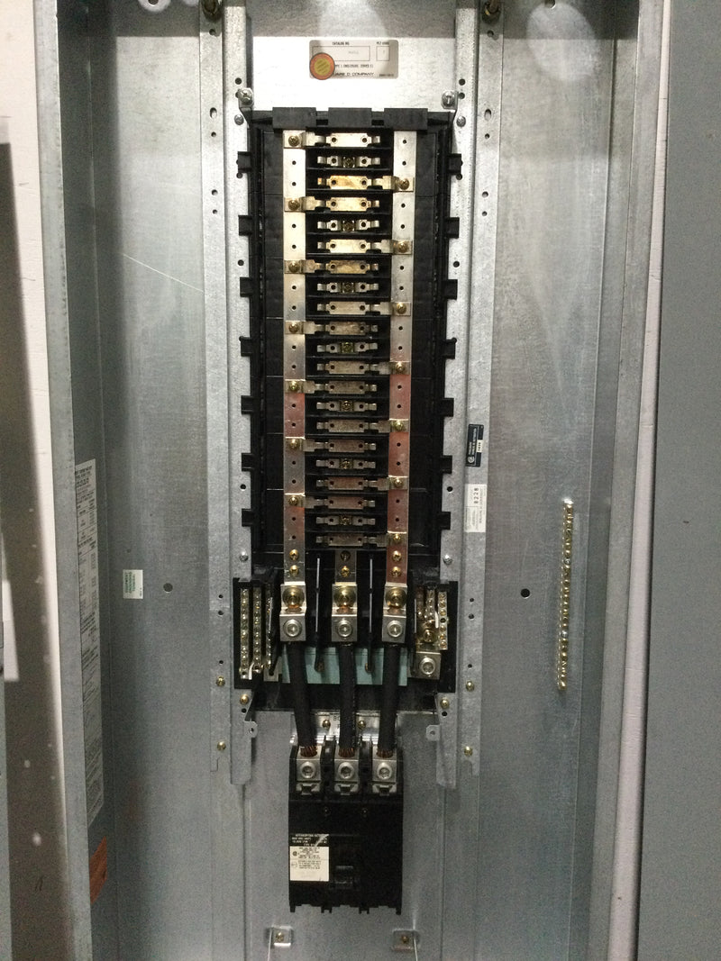 Square D NQOD442L225CU 225 Amp 240 Volt 3 Ph/4 Wire Type NQOD Panelboard w/Q2L3225 Breaker 50" x 20"