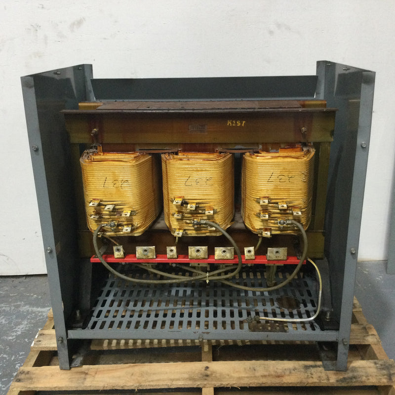 Square D 75T3H 75KVA 480 HV 208Y/120V 3 Phase 34349-17212-041 Insulated Transformer