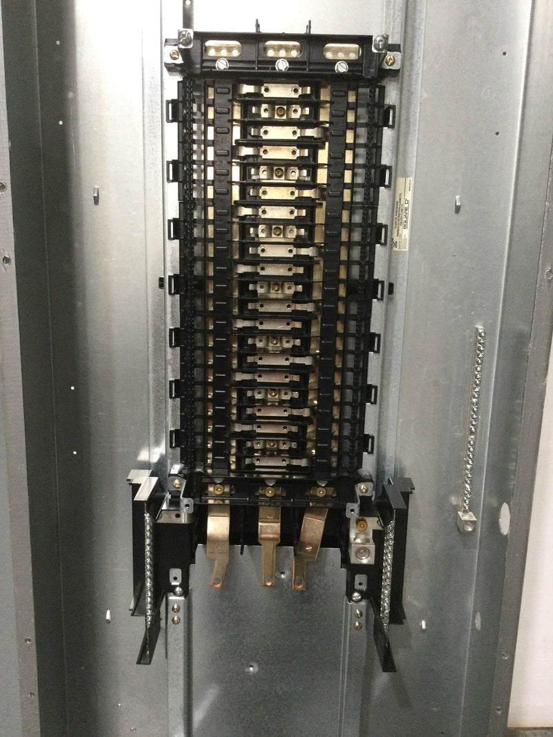 Square D NC50S with Square D NQ442L2C 225 Amp 240v 3 Phase 4 Wire Type 1 42 Space Panelboard Enclosure w/o Main Breaker 50" x 20"