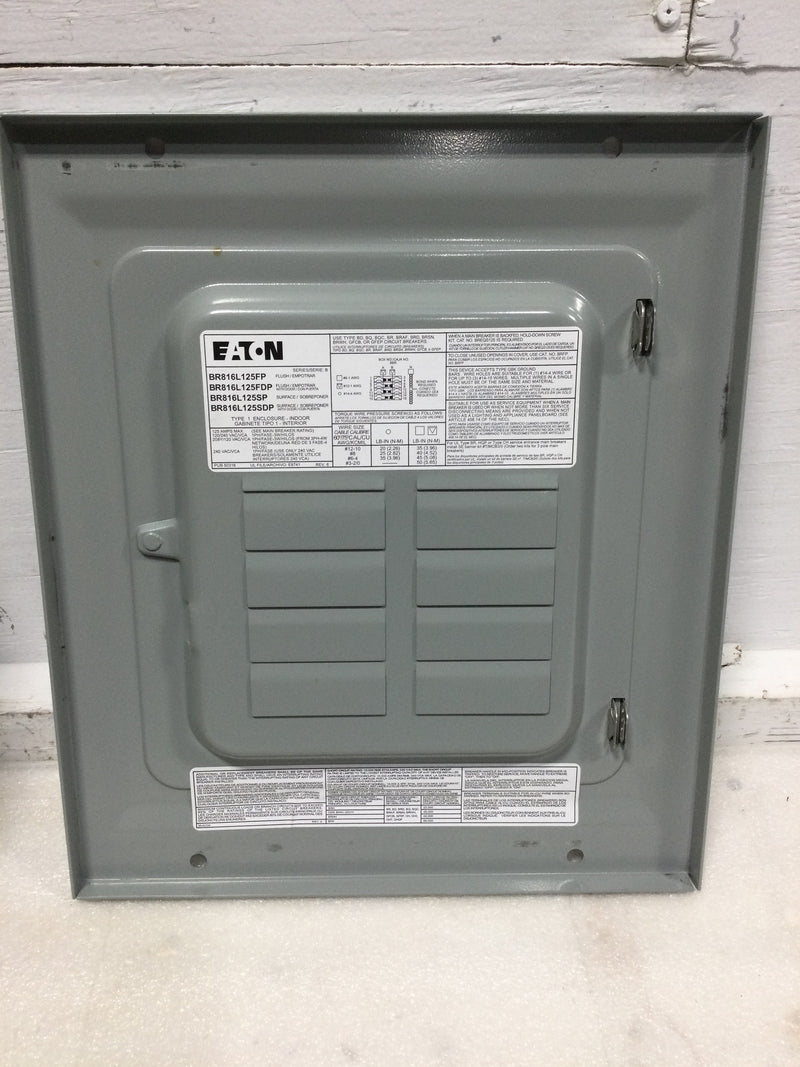 Eaton Cutler Hammer BR48L125SP 125 Amp 4 Space 8 circuit Indoor Main Lug