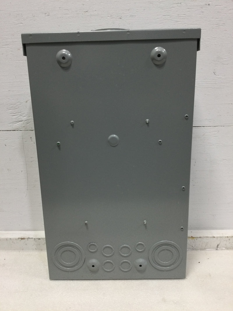 GE TM1212RCUBK1 125 Amp 12/24 Space 120/240v Load Center Outdoor Value Pack