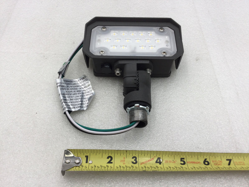 Topaz F-FL/15/50K/KN/BZ-87 15 Watt Low Power LED Flood Light 120-277 VAC 1800 Lumens with Knuckle Mount