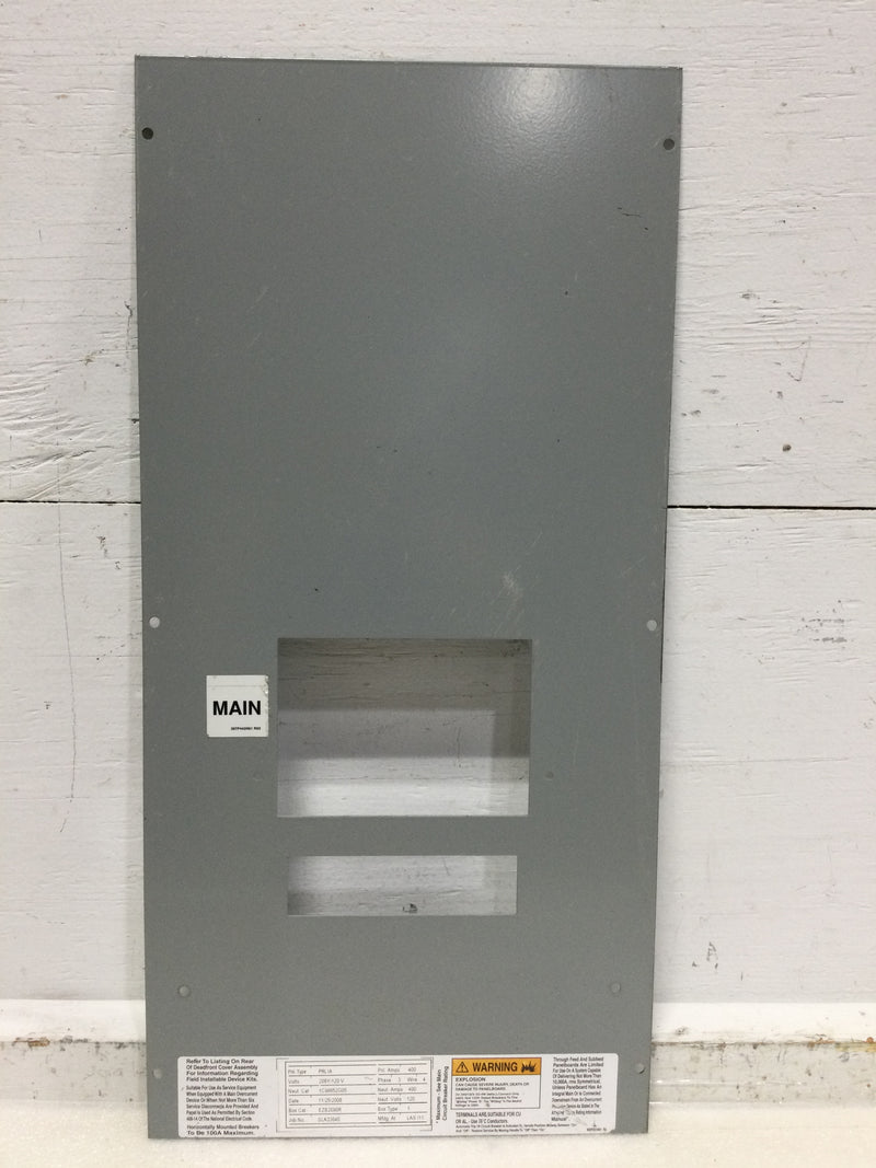 Eaton Cutler Hammer Panel Board Prl1a Cover/ Dead Front Only Nema1 22" x 10 5/8"