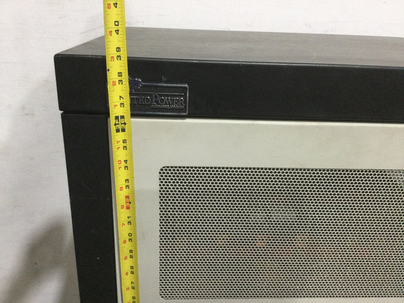 United Power BE23620-003 KVA 30 S/N 2892 High Isolation Transformer