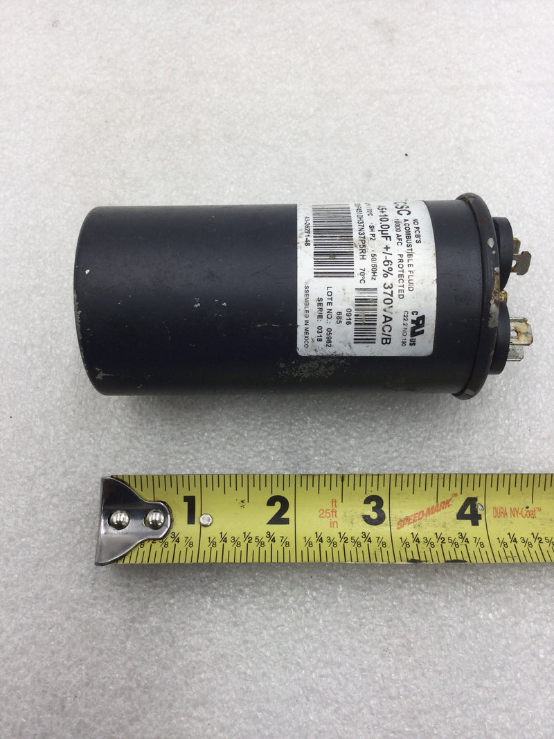 CSC 328P4510H37N37P5RH 45+10.0uf +/-6% 370 VAC 50/60 Hz Capacitor