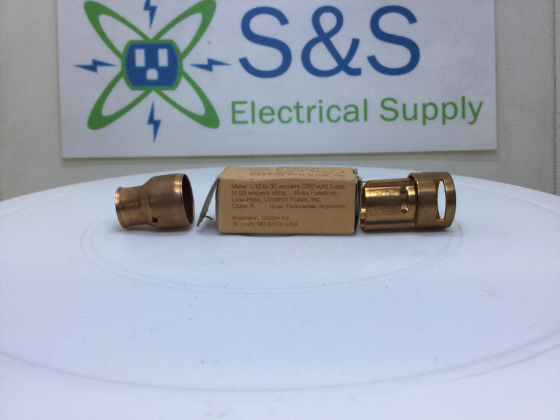 Bussmann Buss Fuse Reducers No.263-R 1/10-30 Amps 250V