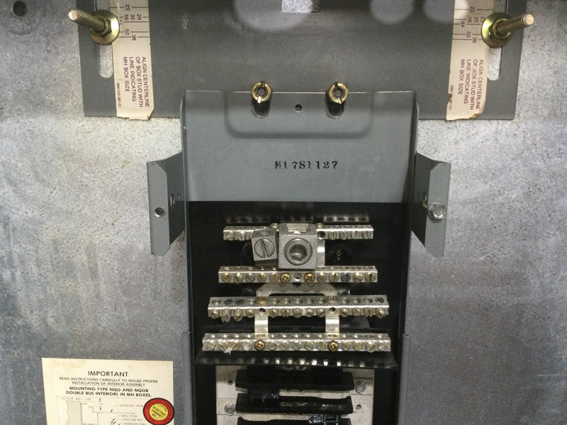 Square D NQOB-05880-607 150 Amp 120/208V 3 Phase 4 Wire 42 Space NQOB Panelboard