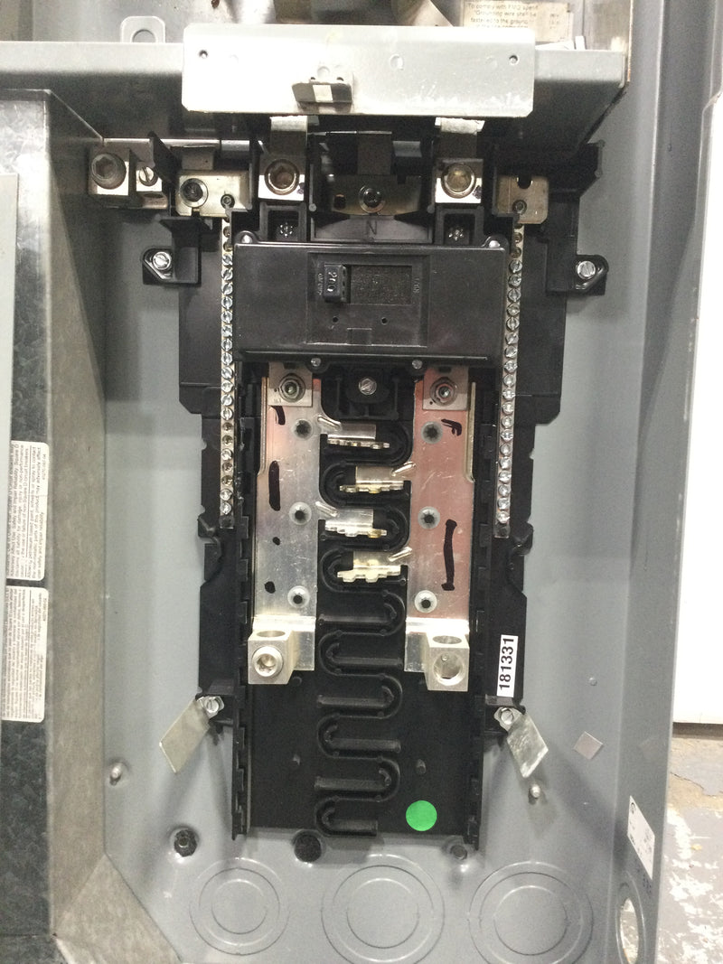 Square D Meter Main RC816F200C 200 Amp 120/240V 1 Phase 3 Wire Type 3R 8 Space 16 Circuit