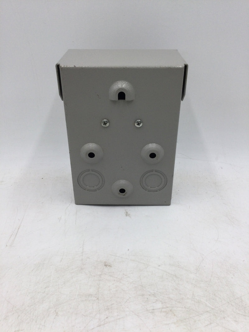 Generator Junction Pole Box OE8594-A 7"x 5"x 4" w/3/4" Anaconda Sealtite U.A. Opening