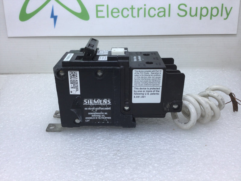 Siemens BLF260 60 Amp 2 Pole GFCI Circuit Breaker