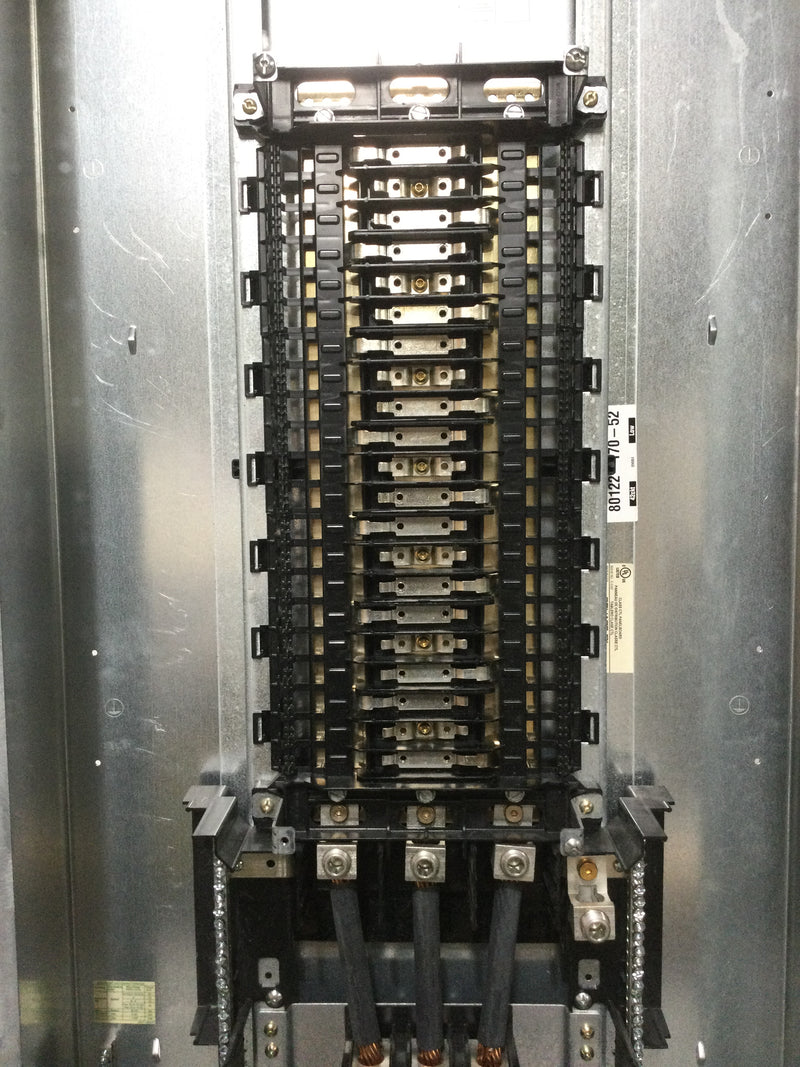 Square D NC50S with Square D NQ442L2C 225 Amp 240v 3 Phase 4 Wire Type 1 42 Space Panelboard Enclosure w/Main Breaker 50" x 20"