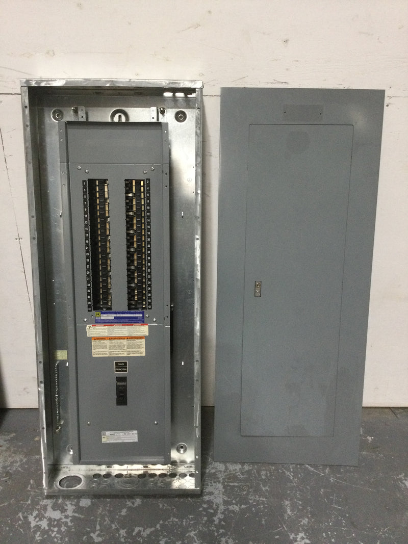 Square D NC50S with Square D NQ442L2C 225 Amp 240v 3 Phase 4 Wire Type 1 42 Space Panelboard Enclosure w/Main Breaker 50" x 20"