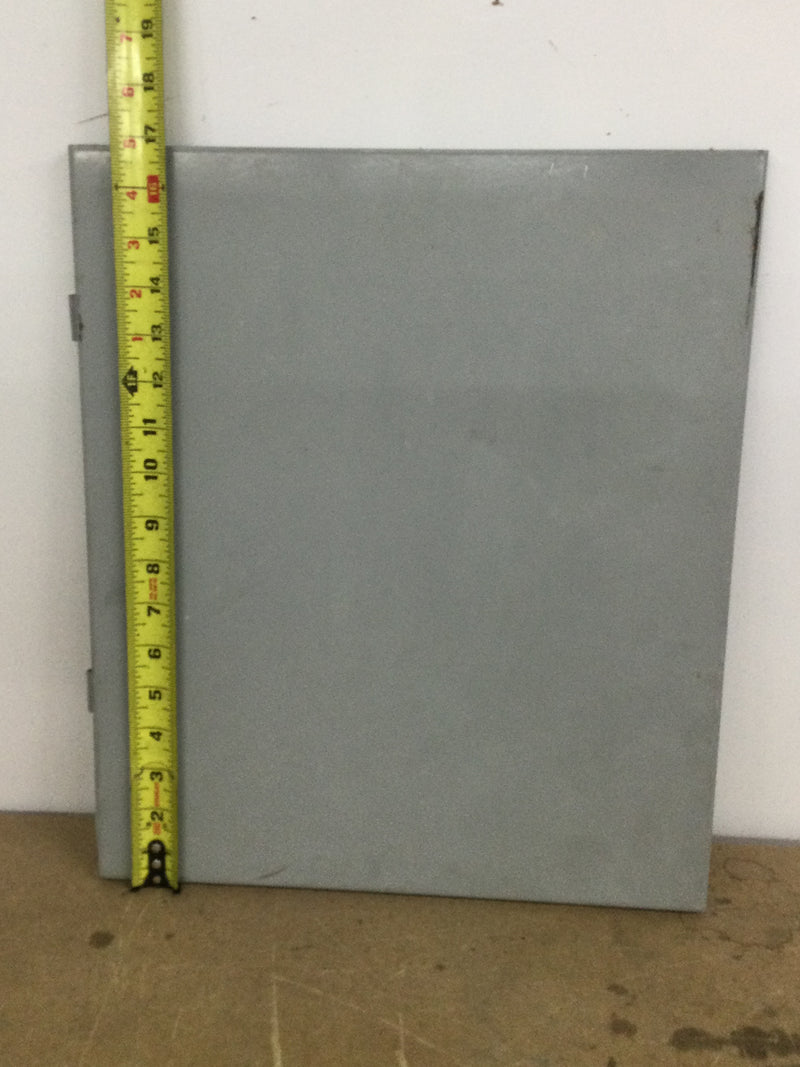 Eaton Cutler-Hammer Hinged Cover Only 120/240Vac 125 Amp 16 7/8" x 14 3/8"