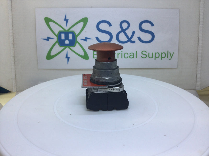 Siemens 52PA2A2 Pushbutton w/ 2 X 52BAJ Contact Blocks