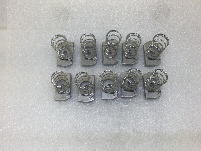 1/4" x 1 5/8" Spring Nut Electro Galvanized PHSNS.25