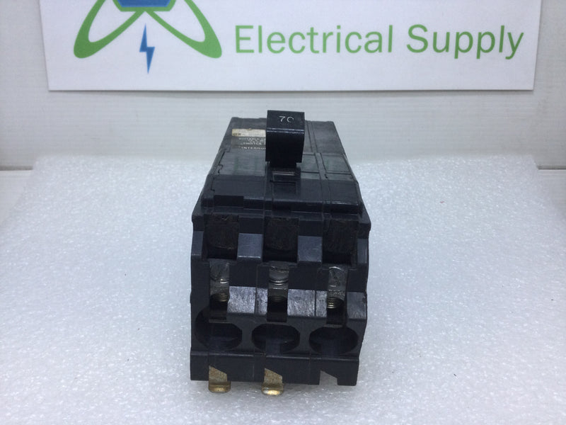 Square D A1B370 3 Pole 70 Amp 240v Circuit Breaker