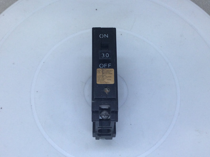 LCB/Trip & Light LB130SD 30 Amp 1 Pole 120/240V Circuit Breaker