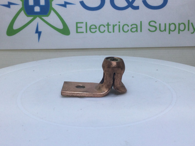 2 1/4" X 1 1/8" Copper Mounting Feet/Lug